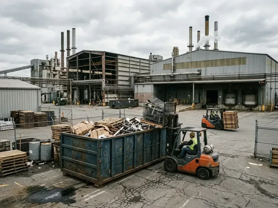 industrial-factory-scrap-conta-003 — frequently asked questions, Cheap Roll-off Dumpster Rentals in St. Henry, OH